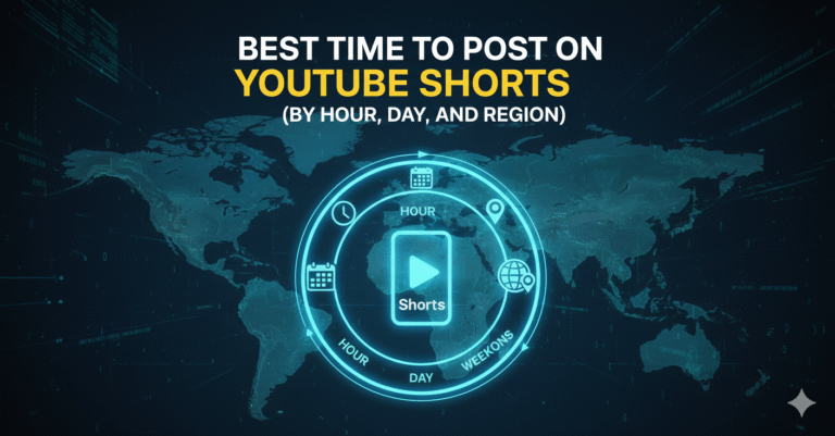 Best Time to Post on YouTube Shorts (By Hour, Day, and Region)
