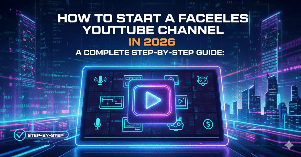 How to Start a Faceless YouTube Channel in 2026: A Complete Step-by-Step Guide